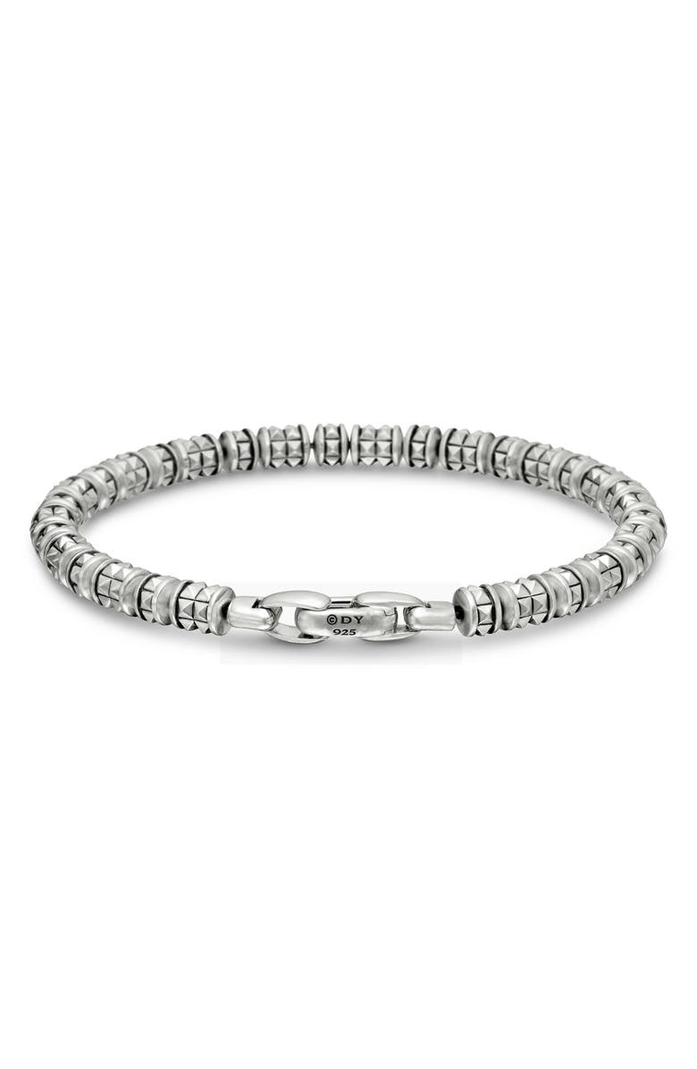David Yurman Men's Pyramid Bead Bracelet, Alternate, color, 