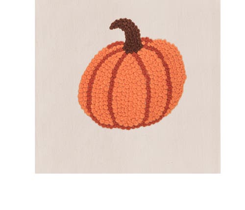 C & F Home C&f Home Pumpkin French Knot Cotton Flour Sack Kitchen Dishtowel In Neutral