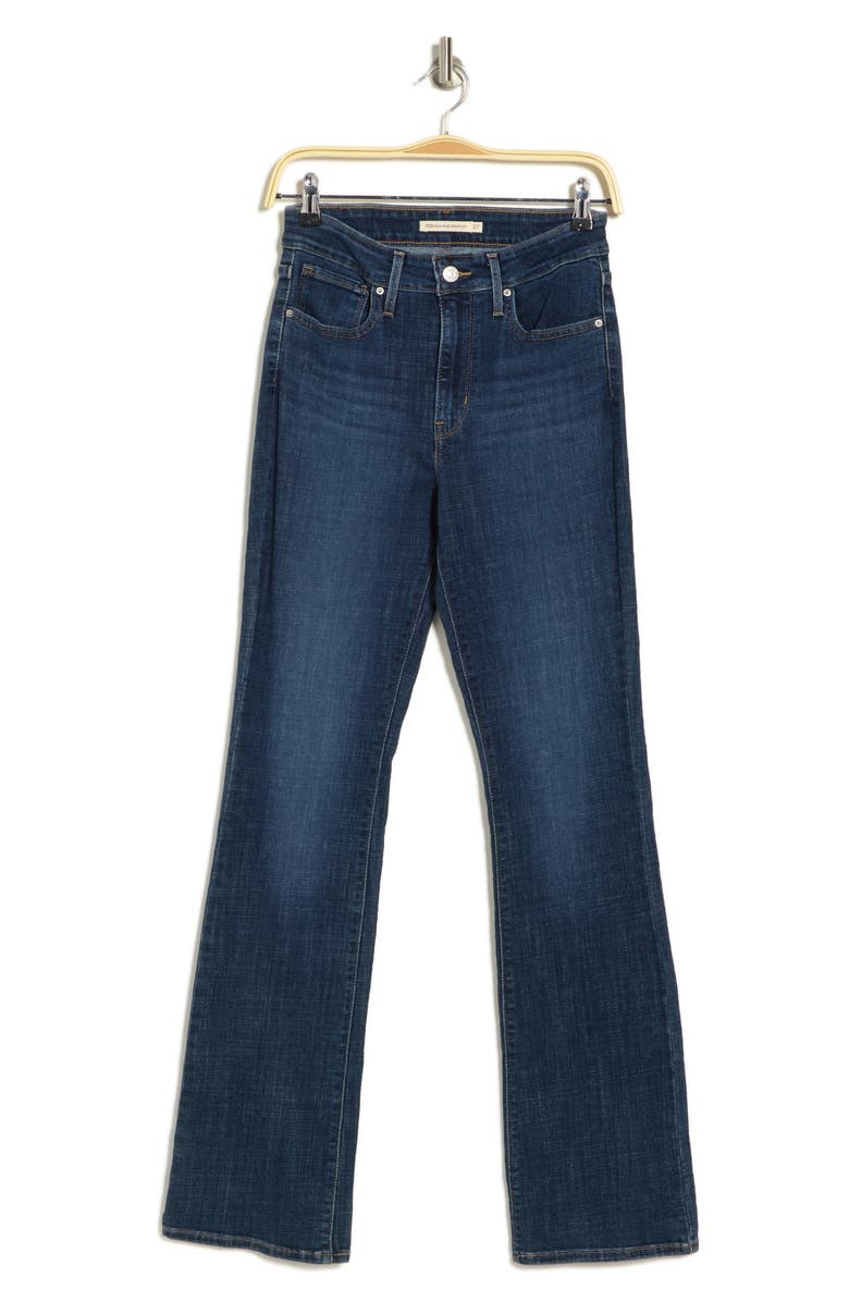 Levi's<sup>®</sup> 725<sup>™</sup> High Waist Bootcut Jeans, Alternate, color, Lapis Dark Horse