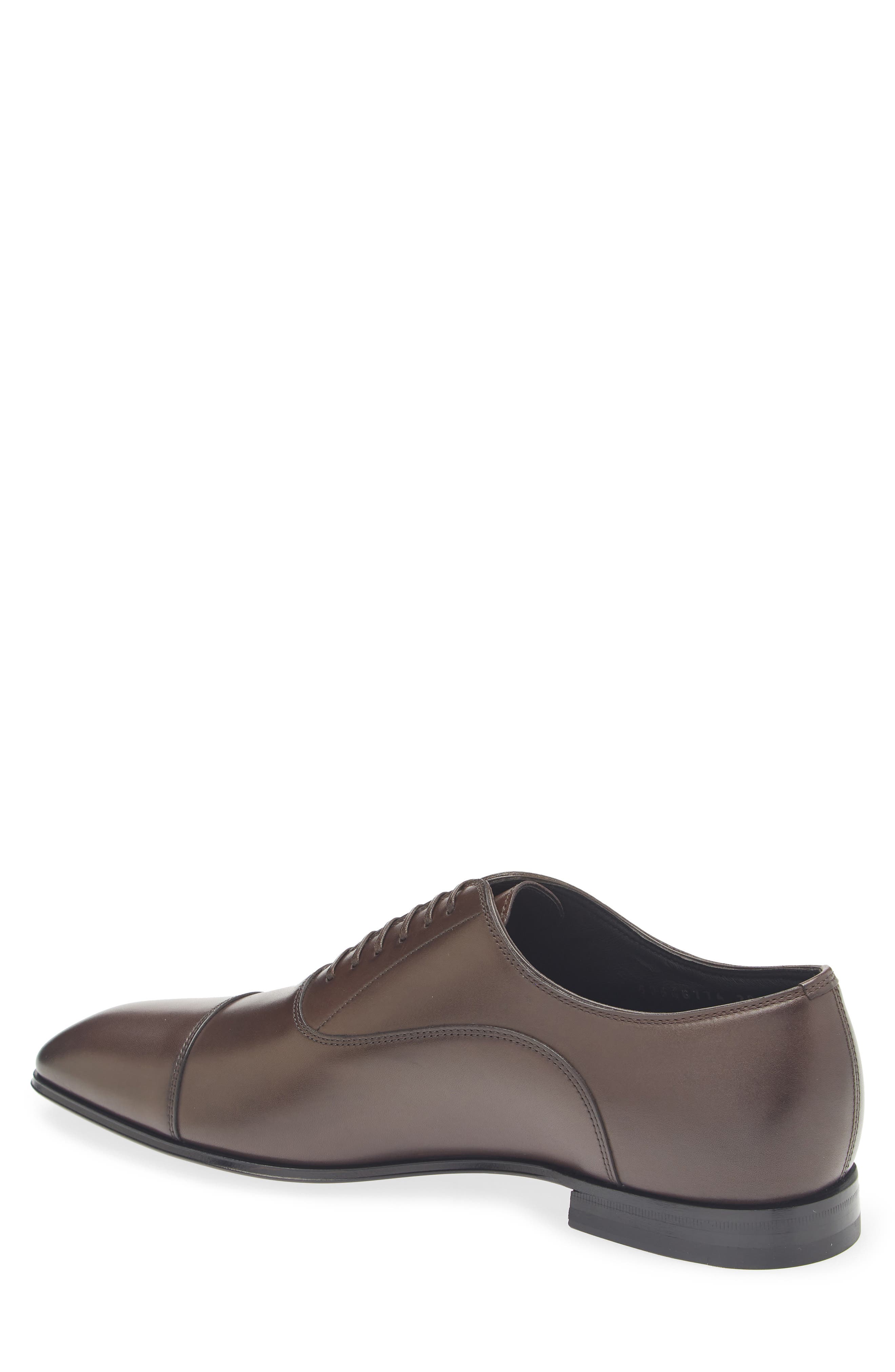 BOSS Quillon Oxford, Alternate, color, Dark Brown