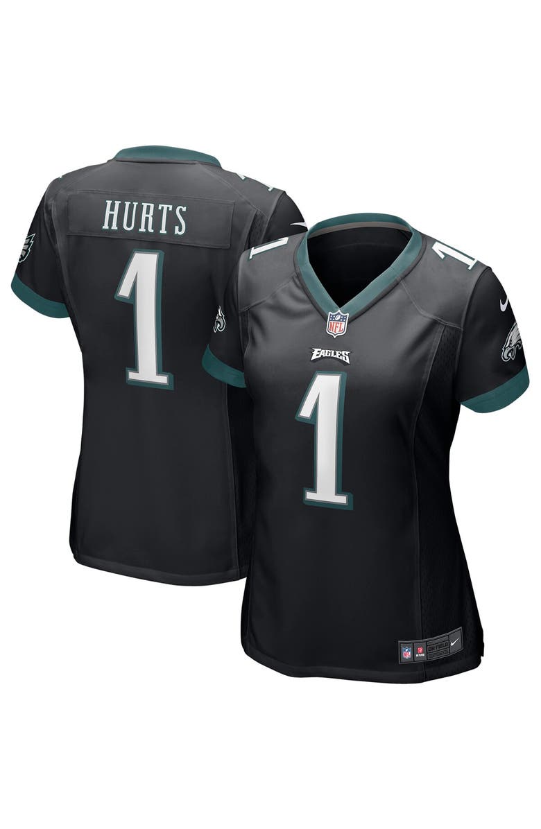 Nike Women's Nike Jalen Hurts Midnight Green Philadelphia Eagles Team Game Jersey, Main, color, 