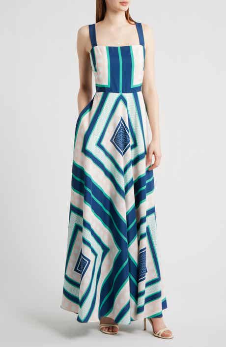 Geometric Maxi Sundress