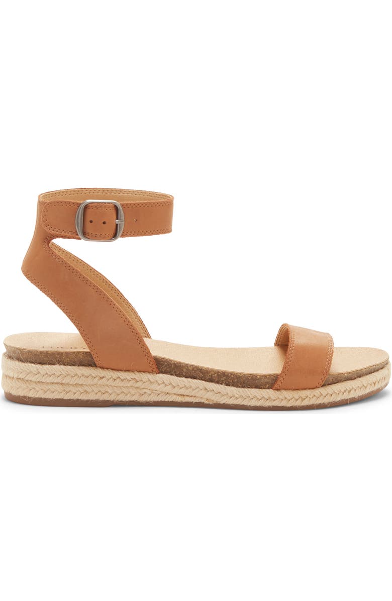 Lucky Brand Garston Espadrille Sandal, Alternate, color, Latte