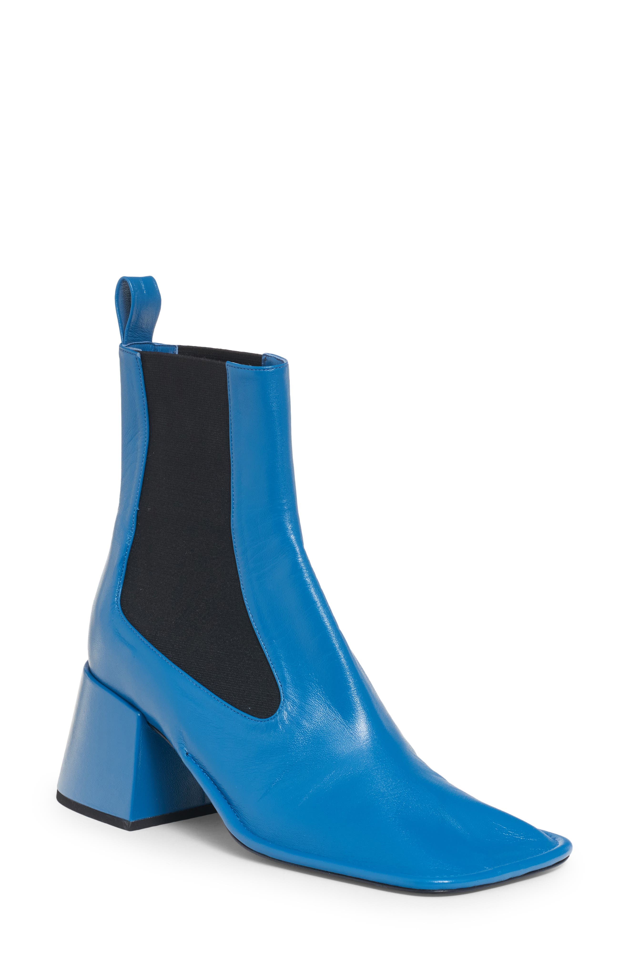 Jil Sander Square Toe Chelsea Boot, Main, color, 