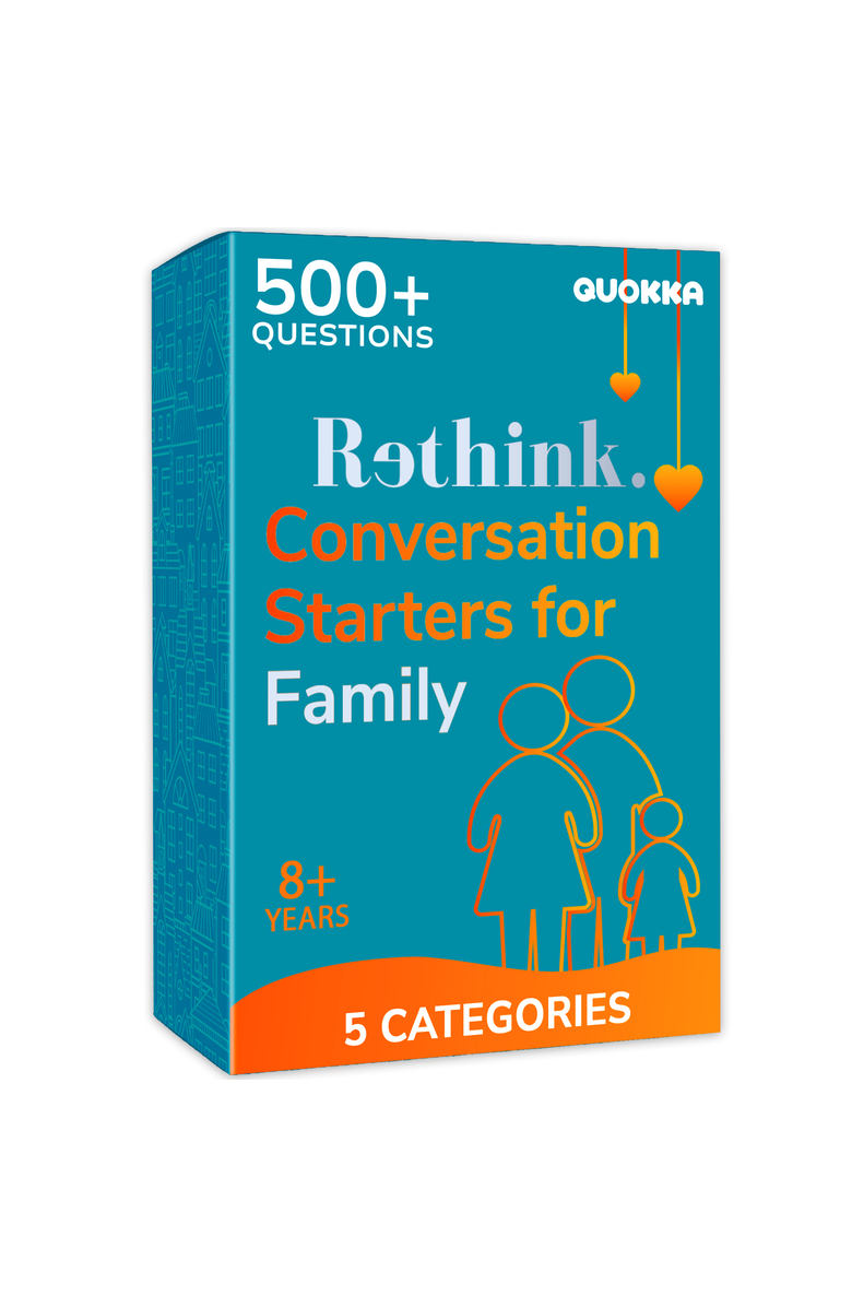 Quokka Conversation Family Games for Kids and Adults, Main, color, Travel Version