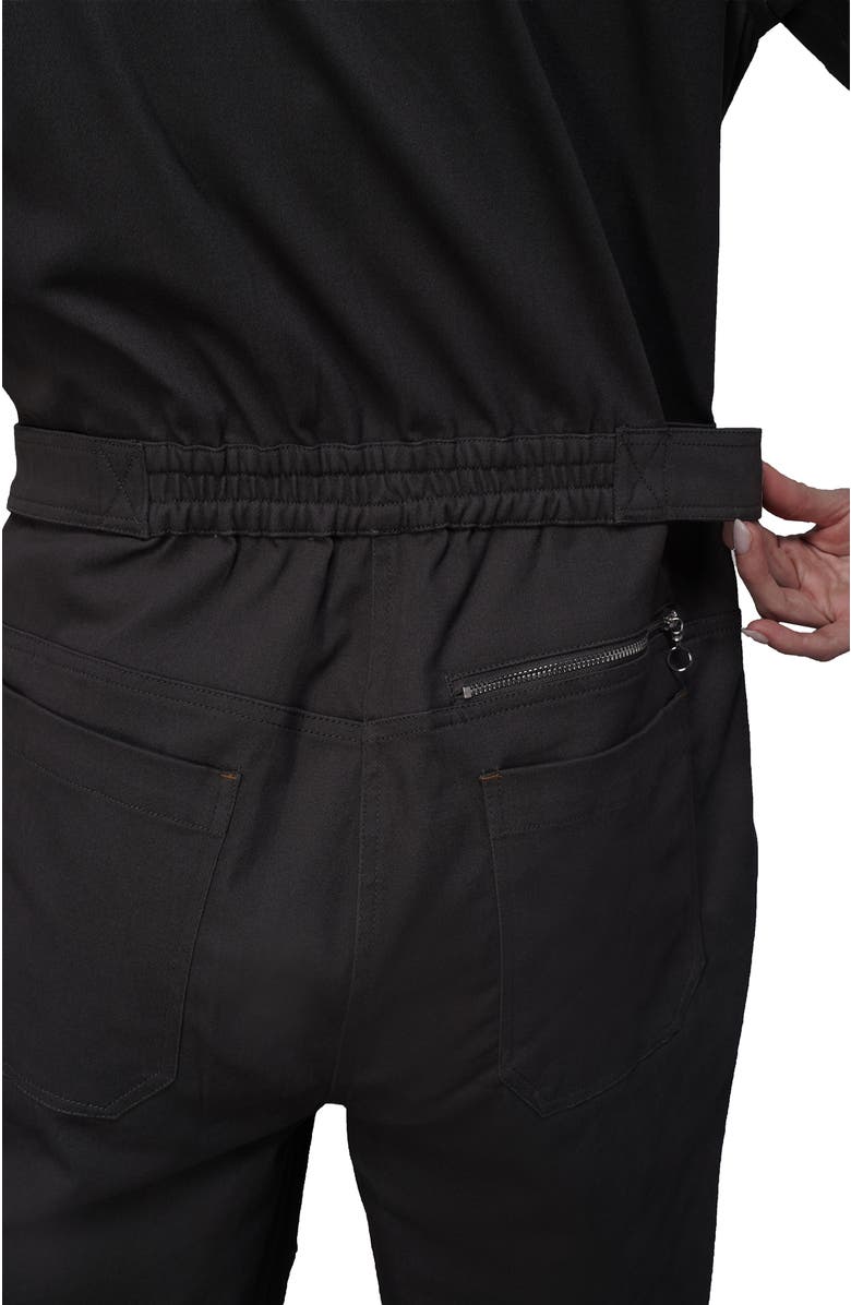 WILDFANG The Essential High Waisted Zipper Coverall, Alternate, color, Charcoal