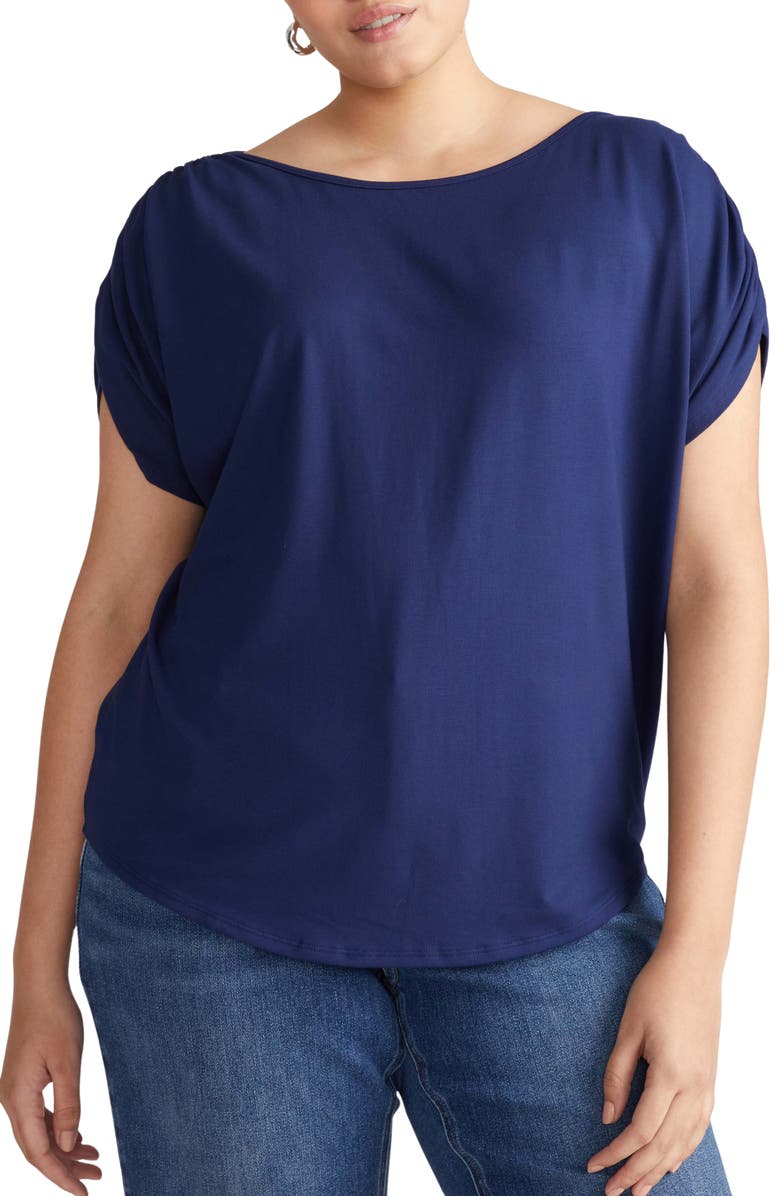 Universal Standard Helena Divine Jersey Top, Main, color, 