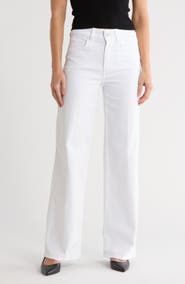 PAIGE Sasha High Waist Wide Leg Jeans