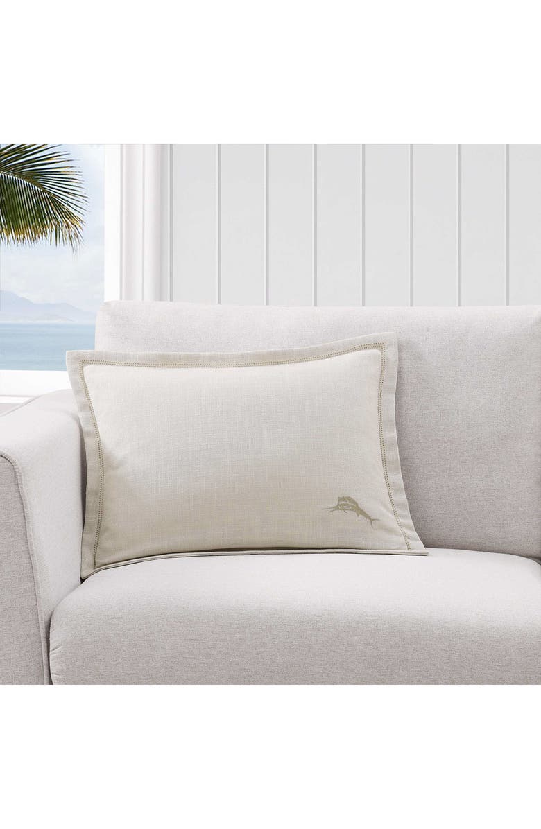 Tommy Bahama Island Estate Breakfast Pillow, Alternate, color, Light Beige