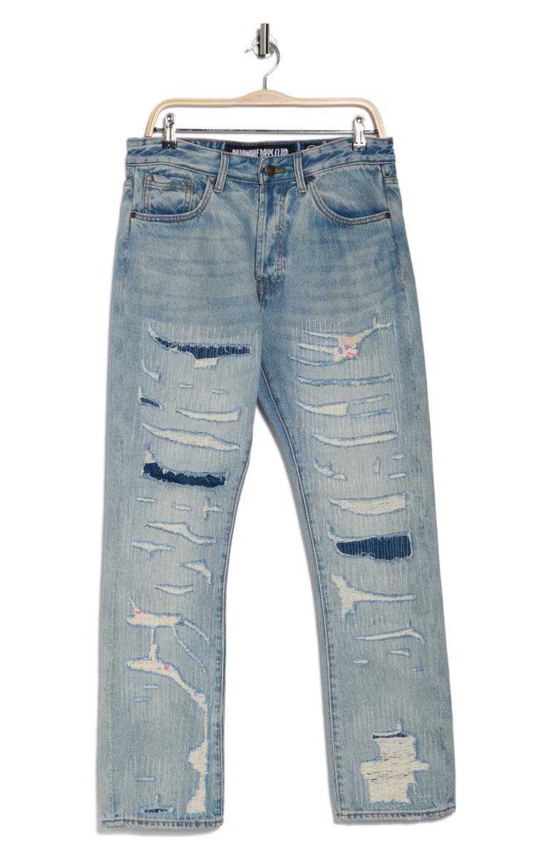 Billionaire Boys Club BB Quickdraw Heart Fit Jeans, Alternate, color, Opal