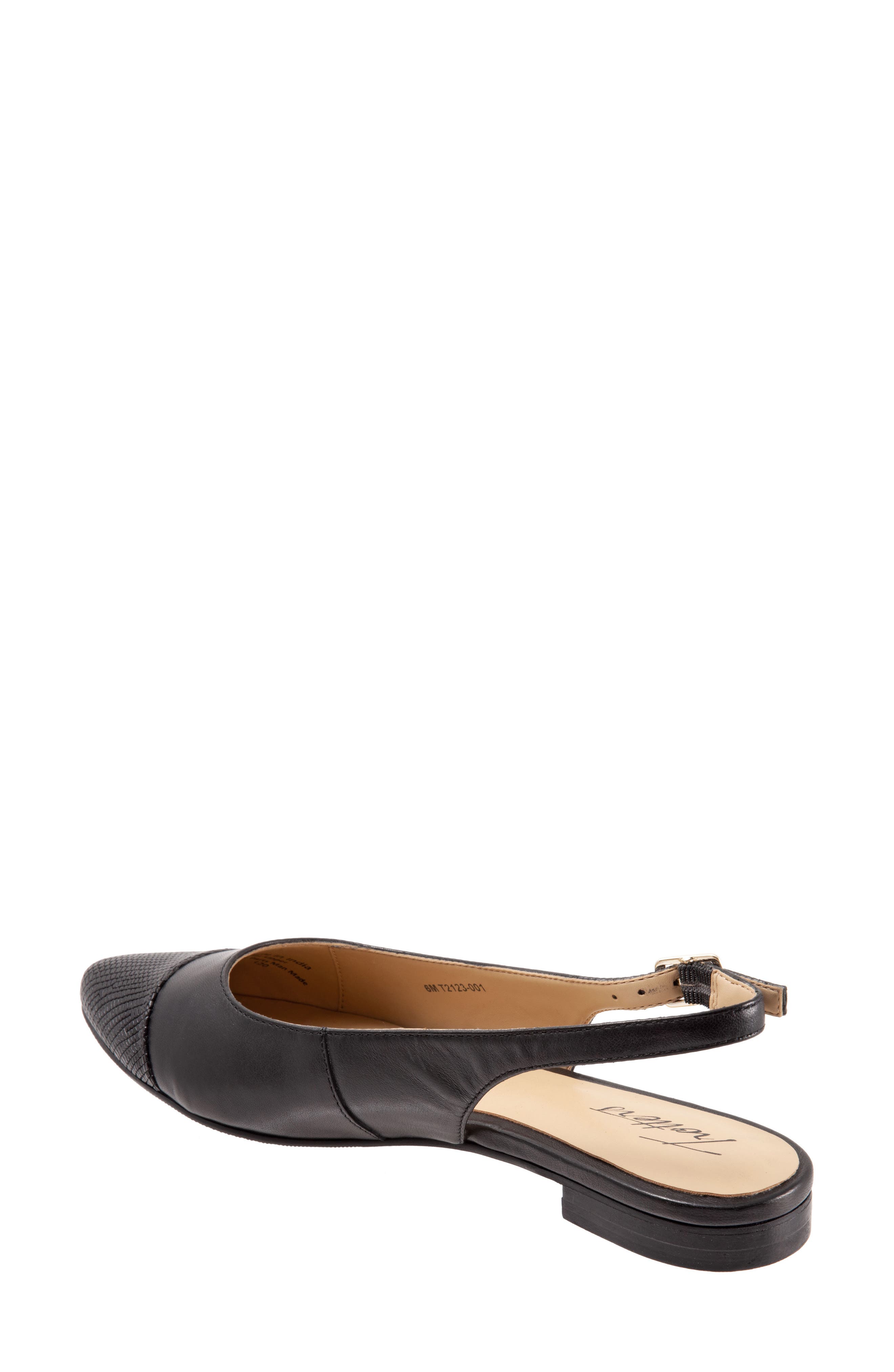 Trotters Halsey Slingback Flat, Alternate, color, 