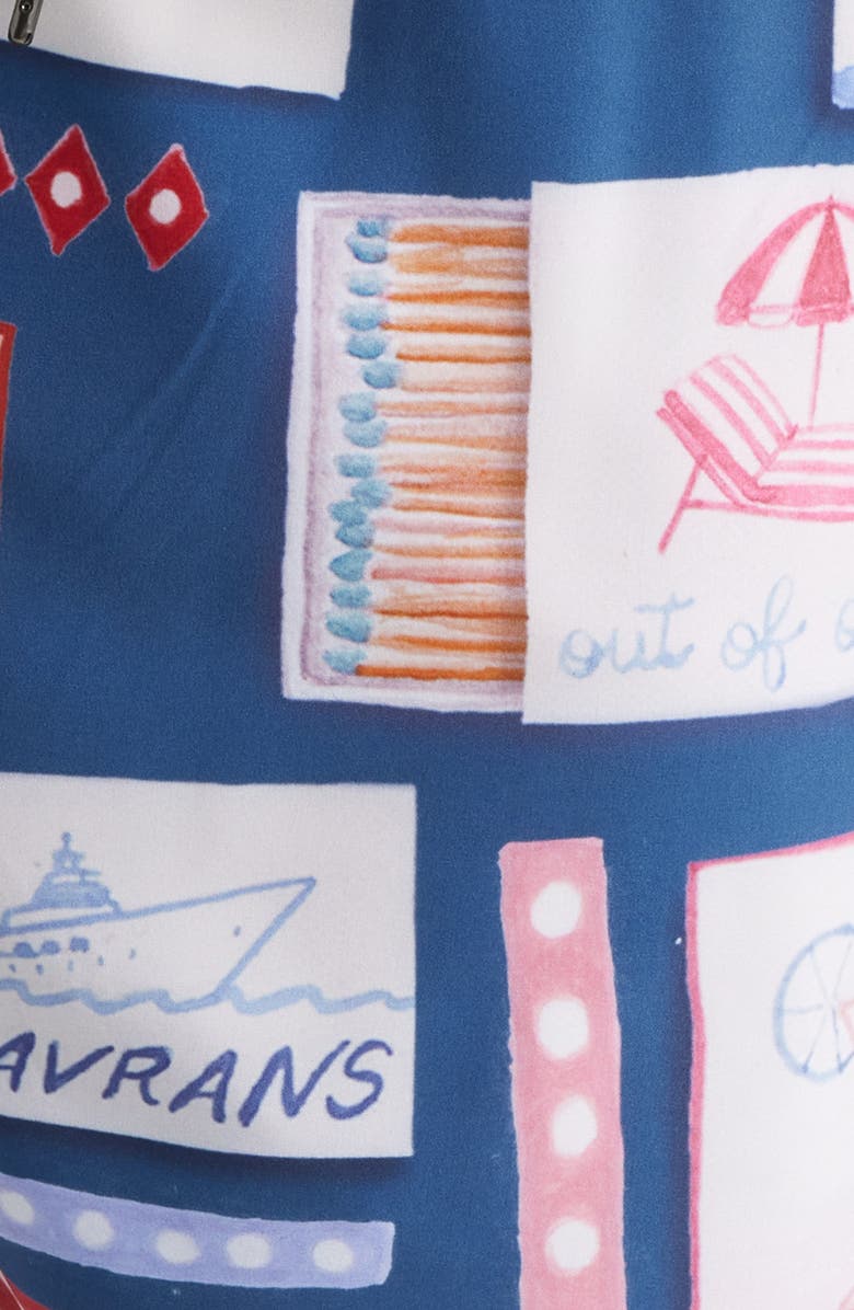 MAVRANS Match Box Swim Trunks, Alternate, color, Blue