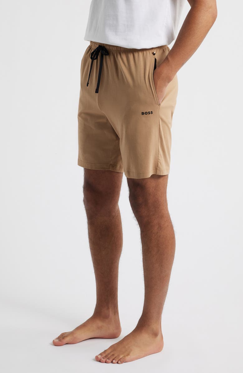 BOSS Knit Lounge Shorts, Alternate, color, 