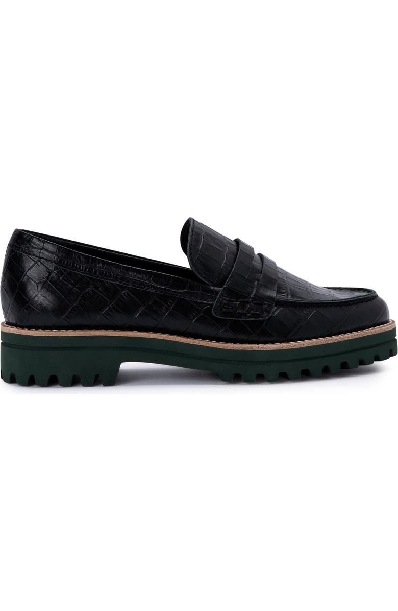 Dolce Vita Aubree Croc Embossed Loafer, Alternate, color,