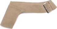 MANGO Wide Suede Belt