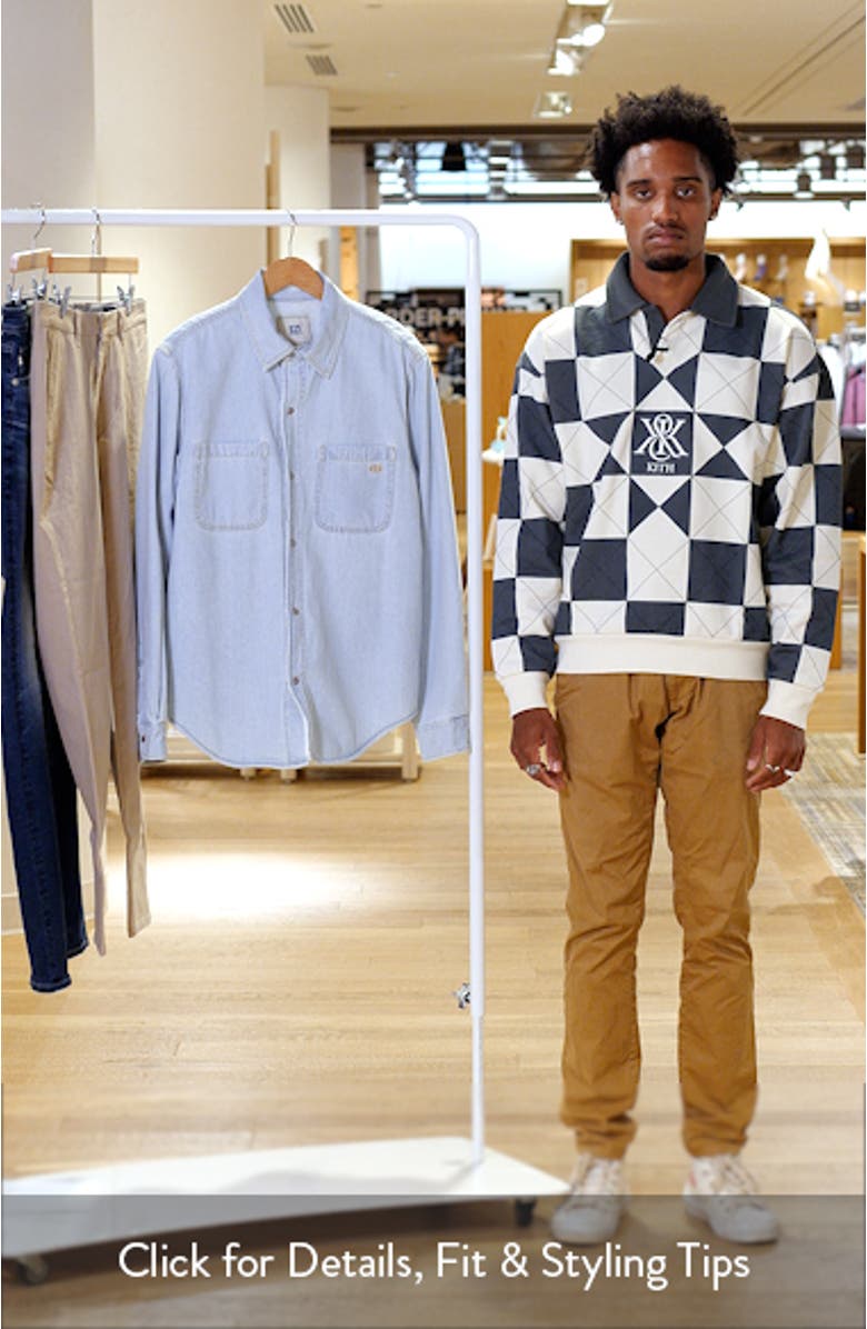 Bozeman Fleece Lined Snap-Up Denim Shirt Jacket, sales video thumbnail