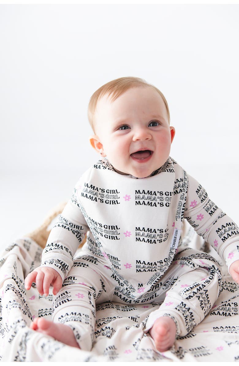 Charlie Lou Baby<sup>®</sup> Snap Bib | Mama's Girl, Main, color, Ivory