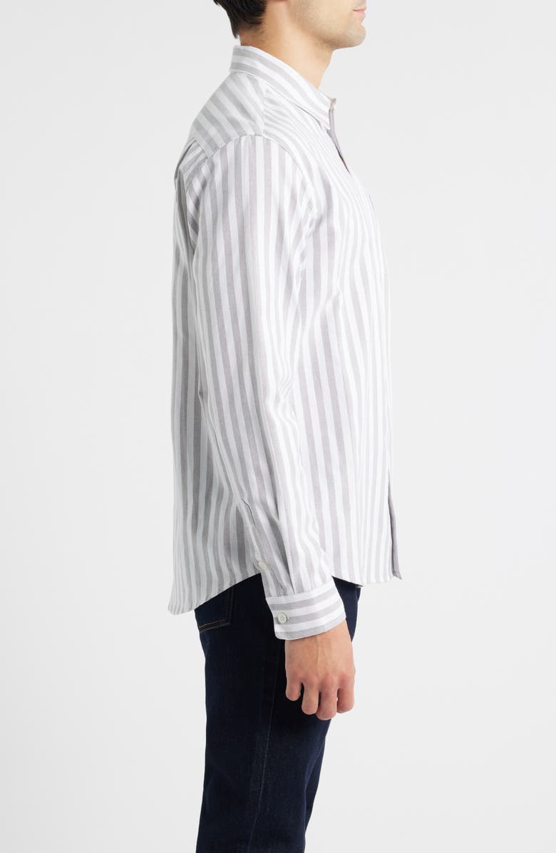 925 Originals Directors Oxford Button-Up Shirt, Alternate, color, Grey Stripe