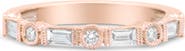 Haus of Brilliance 14K Rose Gold 3/8 Cttw Diamond Bridal Band Ring