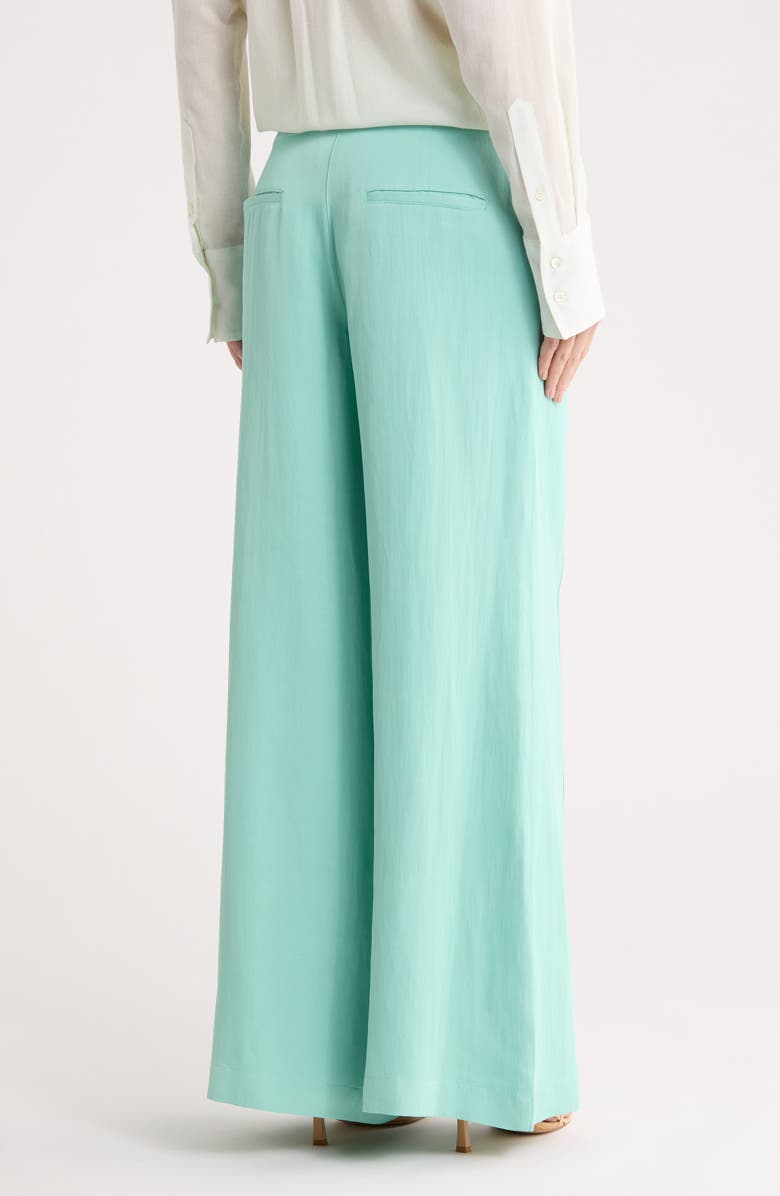 TWP Demie Wide Leg Pants, Alternate, color, Pool Blue