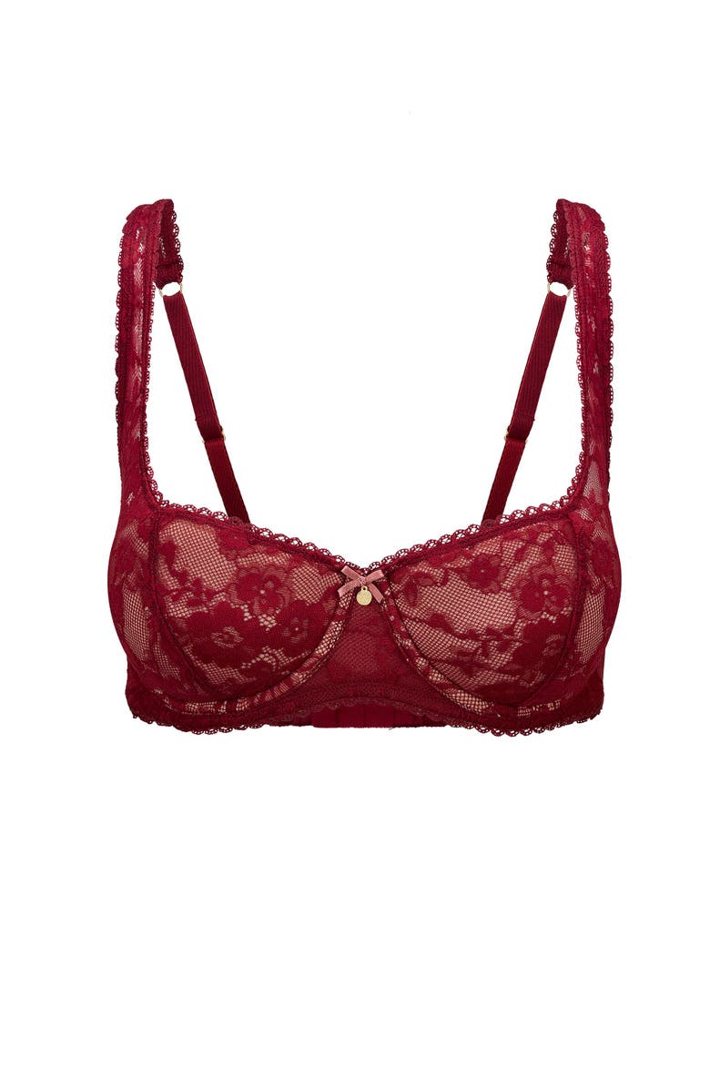 Adore Me Alexiane Push Up Balconette Bra, Alternate, color, 
