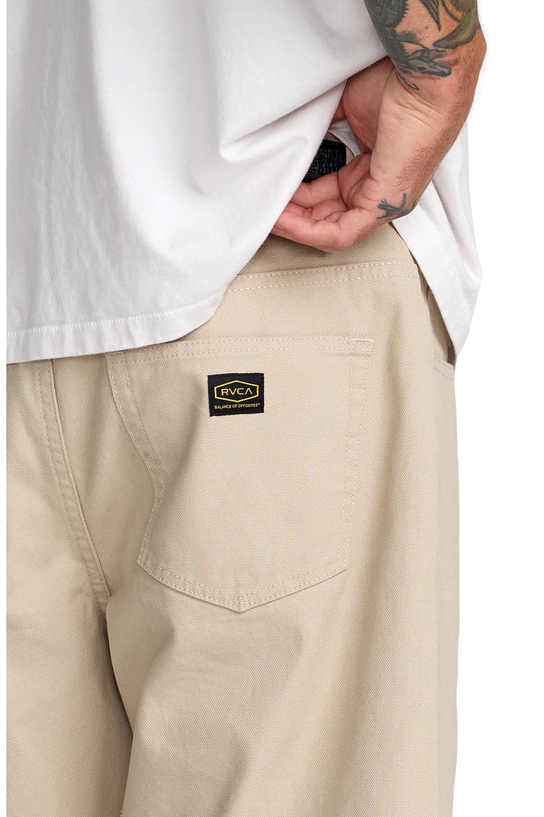Dayshift Relaxed Fit Five-Pocket Shorts, Alternate, color, LIGHT KHAKI