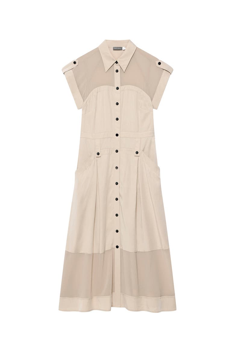 Utility Midi Dress, Alternate, color, Camel