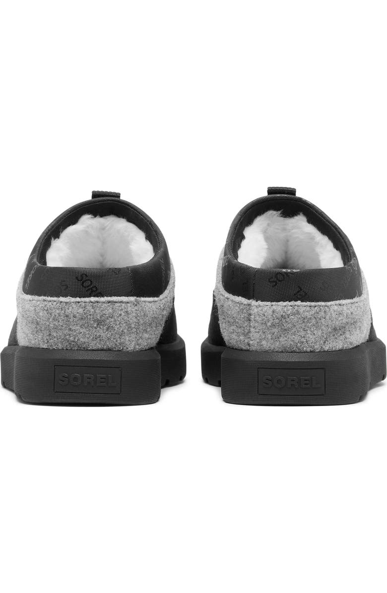 SOREL Byways<sup>™</sup> Faux Fur Lined Mule Slipper, Alternate, color, Black/ Jet