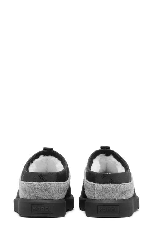 Sorel Byways™ Faux Fur Lined Mule Slipper In Black