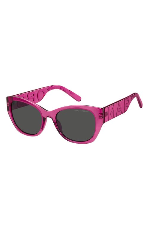 Marc Jacobs 54mm Gradient Cat Eye Sunglasses In Pink