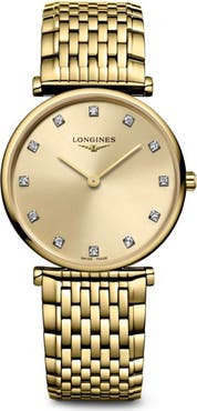Longines La Grande Classique Diamond Bracelet Watch, 29mm