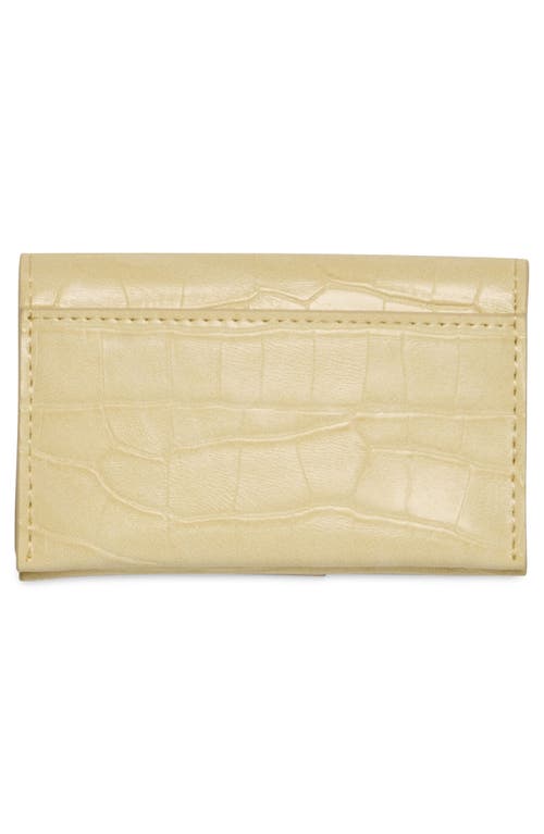 Dolce Vita Mini Me Faux Leather Wallet In Yellow