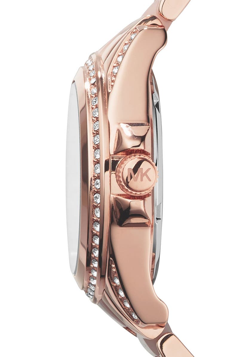 Michael Kors 'Mini Blair' Multifunction Bracelet Watch, 33mm, Alternate, color, 