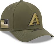New Era Youth New Era Olive Arizona Diamondbacks 2026 Armed Forces Day 9FORTY M-Crown Adjustable Hat