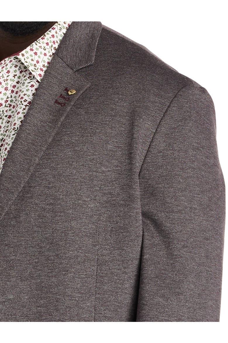 Big & Tall Jacket-Relaxer Knit Sport Coat, Alternate, color, PURPLE