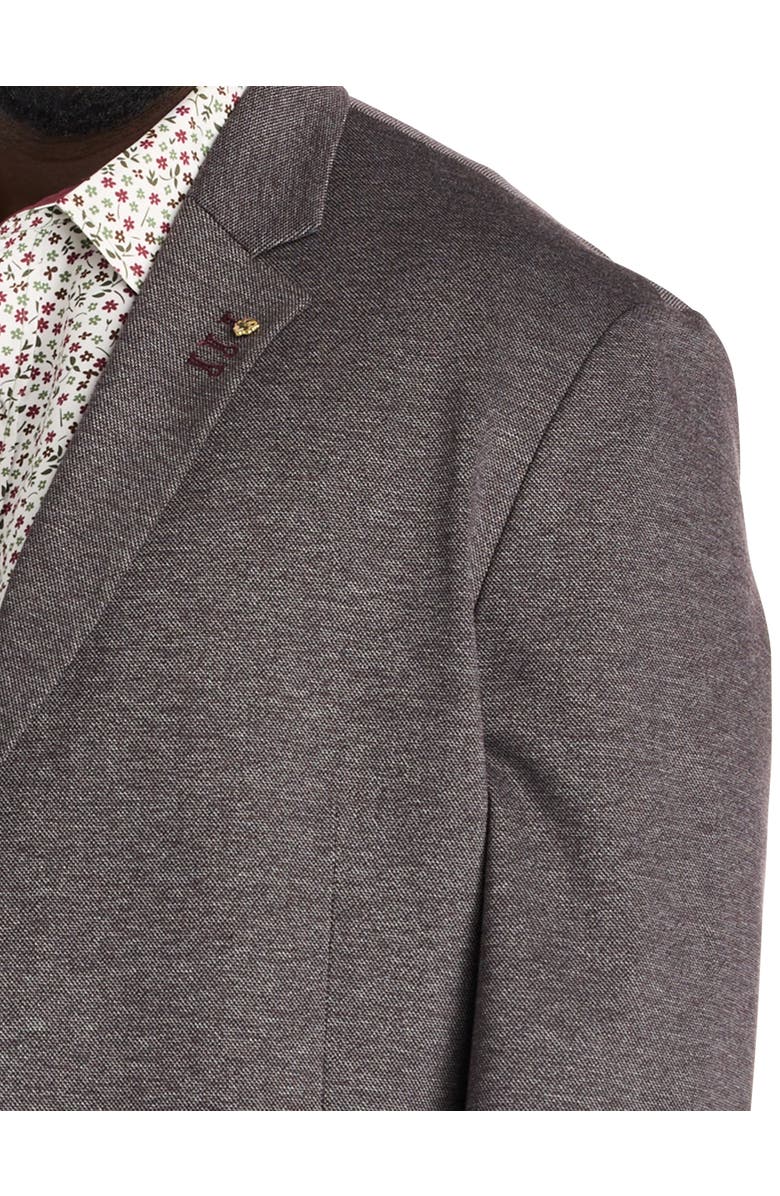 Synrgy by DXL Big & Tall Jacket-Relaxer Knit Sport Coat, Alternate, color, Purple