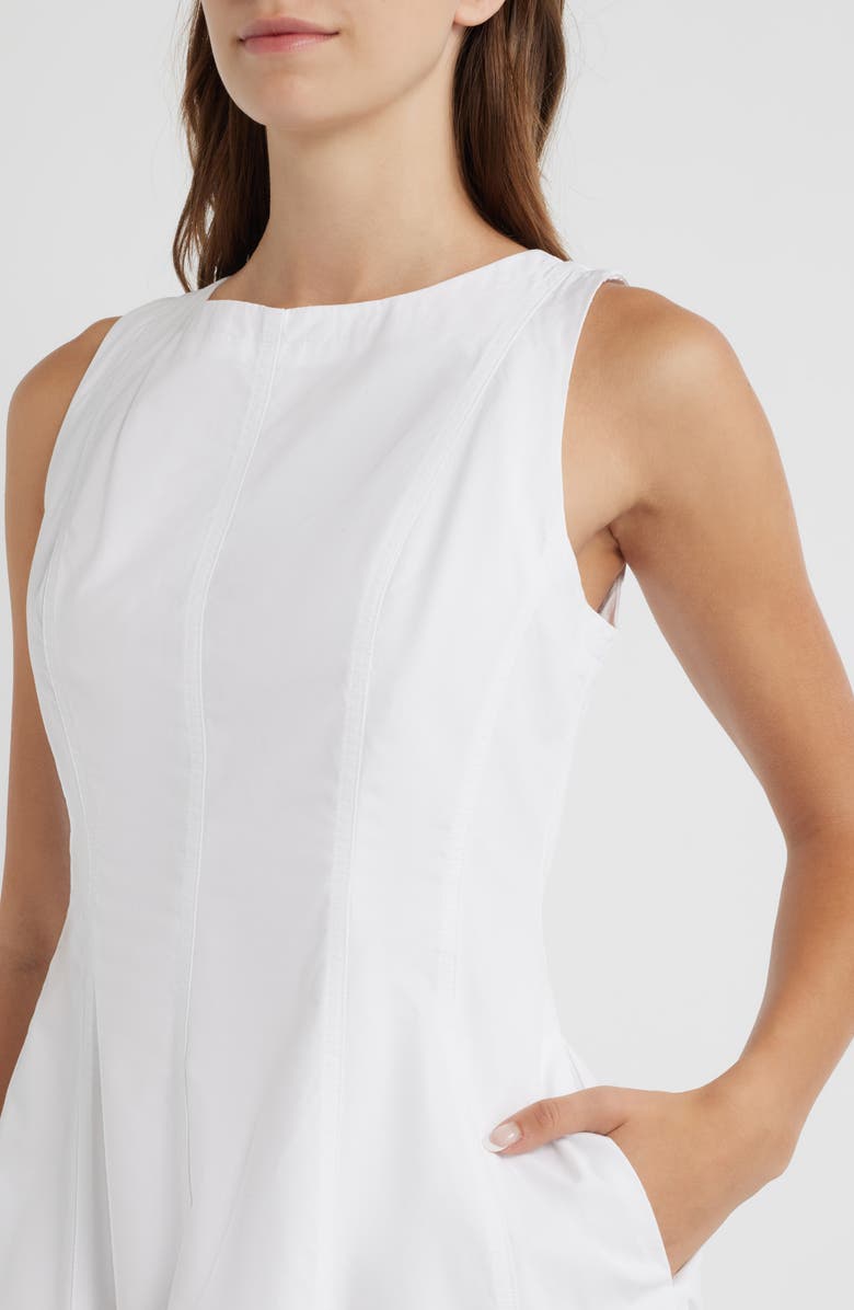 Madewell The Rylee Cotton Minidress, Alternate, color, White