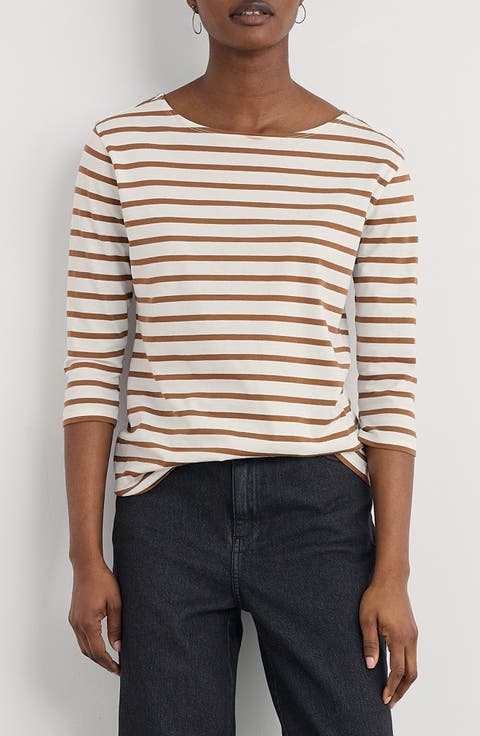 Sailor Stripe Organic Cotton Top