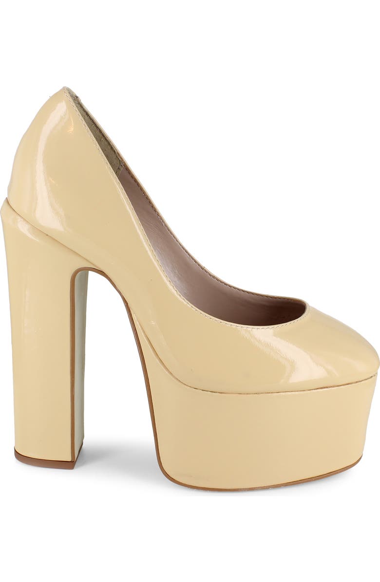 ZIGI Giorgia Platform Pump, Alternate, color, Nude Patent