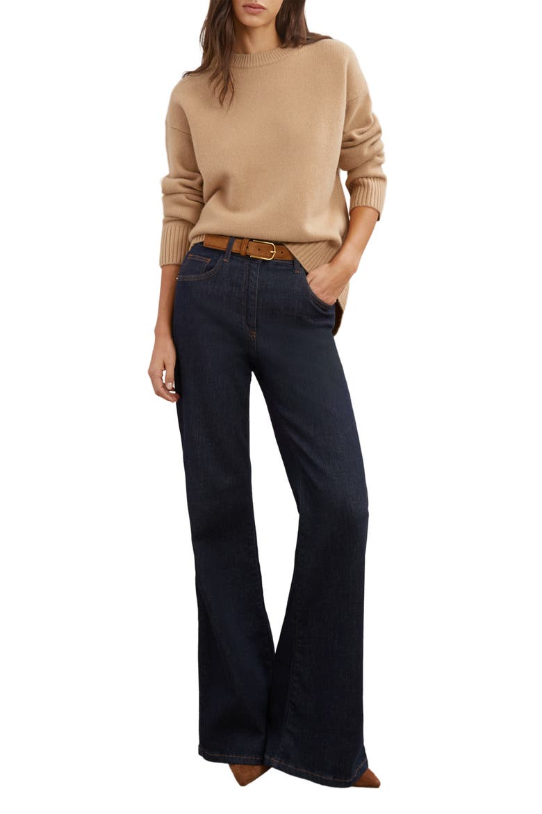 Ella Wool & Cashmere Sweater, Alternate, color, CAMEL