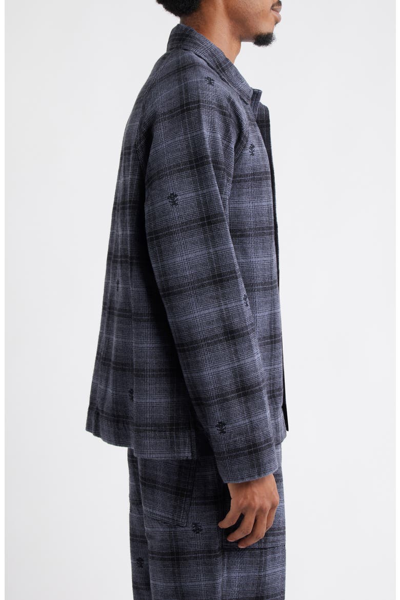 Thistle Plaid Front of House, Alternate, color, BLACK