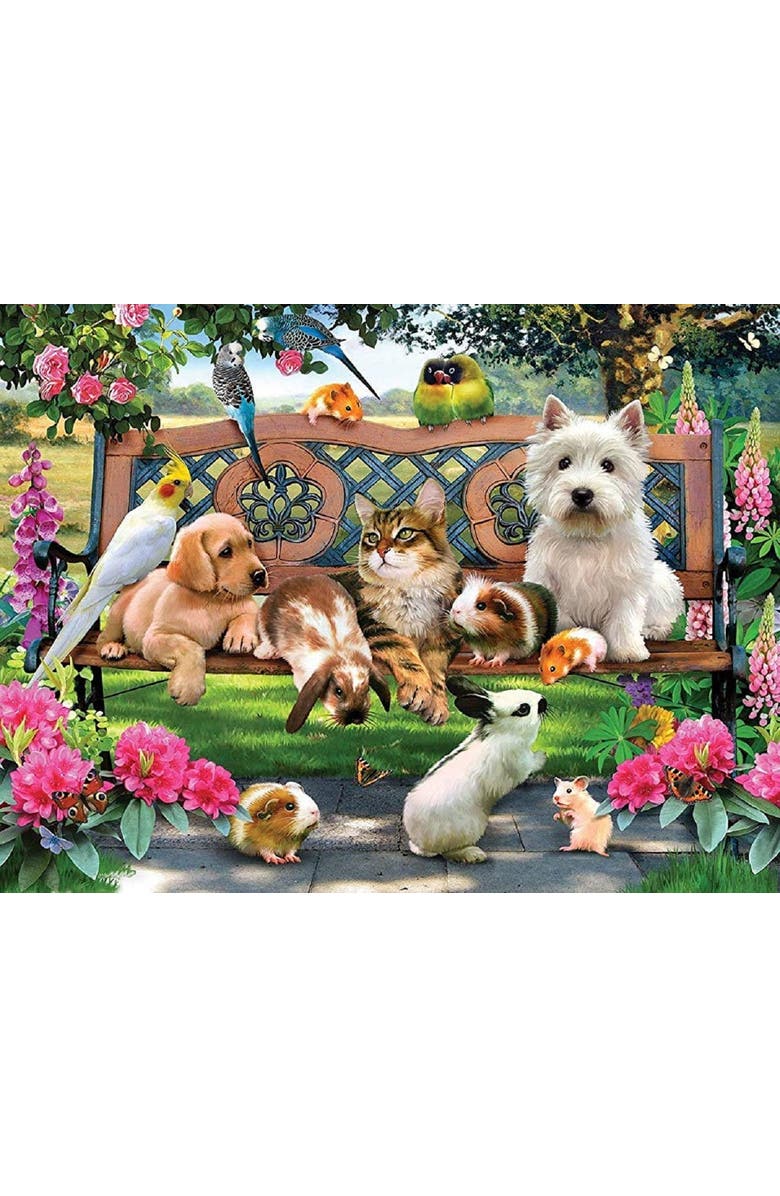 Sunsout Pets in the Park 500 piece Jigsaw Puzzle for Adults, Alternate, color, Multicolor