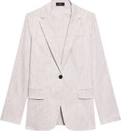 Theory Staple Linen Blend Blazer