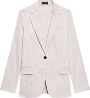 Theory Staple Linen Blend Blazer
