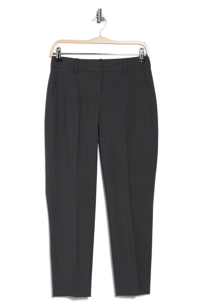 Treeca Stretch Wool Pants, Alternate, color, CHARCOAL MELANGE