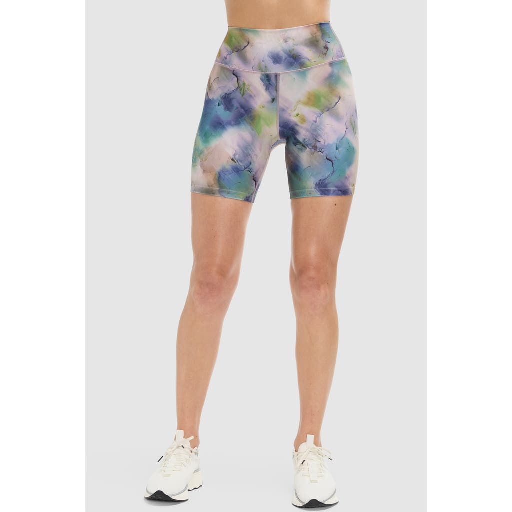 Peloton Cadent Everyday Bike Short 7" In Abby L Print
