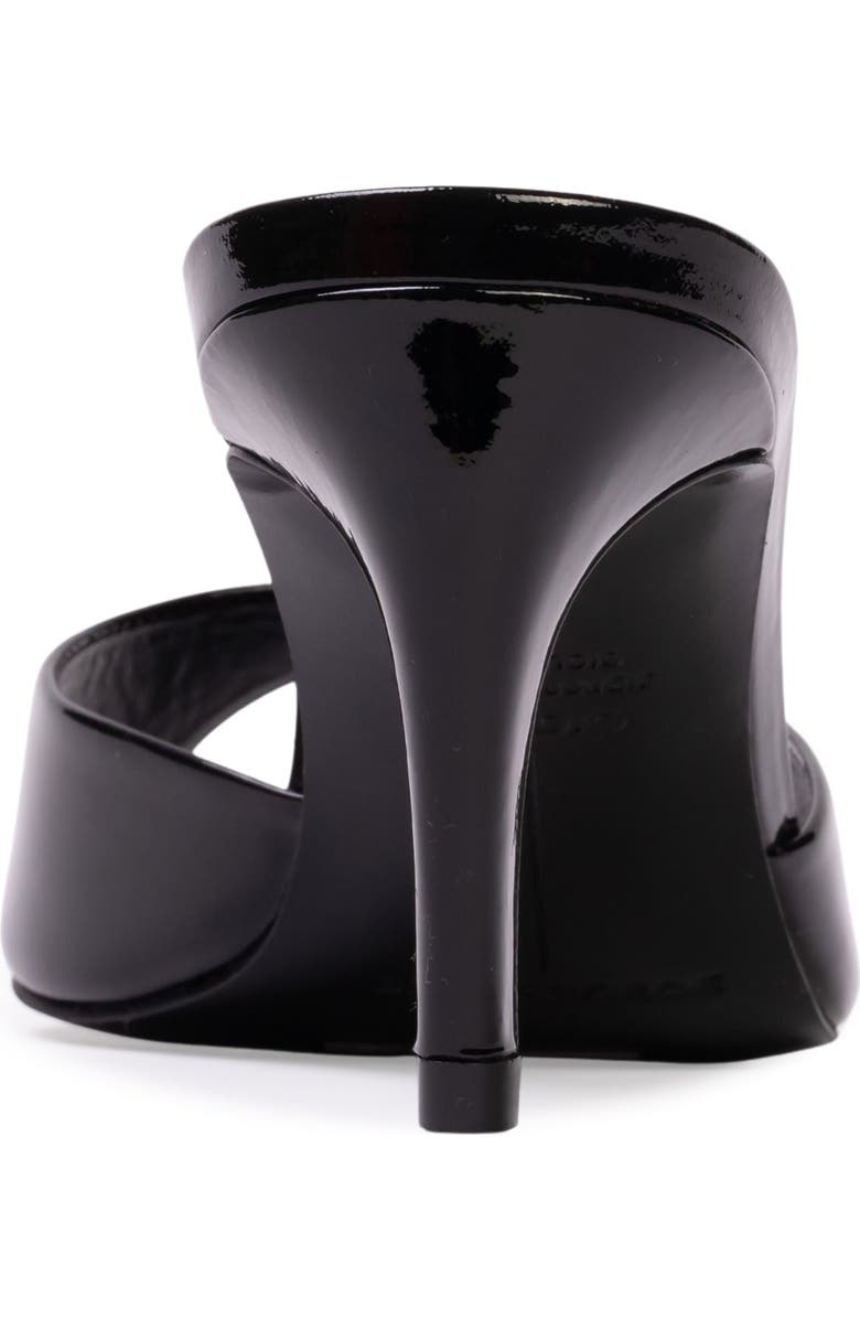 BLACK SUEDE STUDIO Jazz 70 Mule, Alternate, color, Black Patent Leather