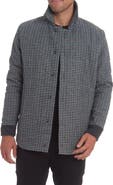 PINO BY PINOPORTE Quilted Wool Blend Overshirt