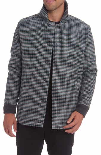 PINO BY PINOPORTE Quilted Wool Blend Overshirt