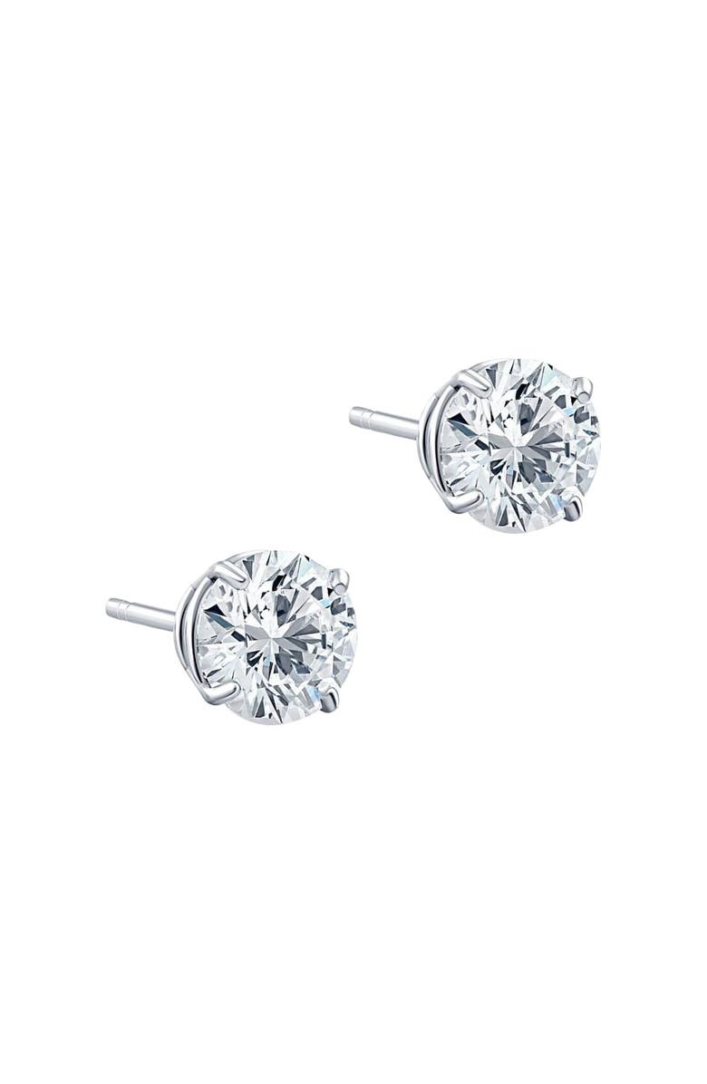 Bliss Diamond 1 3/4Ct TW Diamond Studs 14k Gold Lab Grown, Alternate, color, 14K White Gold